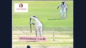 Tendulkar Playing Hesitantly to Muhammad Zahid Pace Bowling || Zahid vs Tendulkar || Highlights