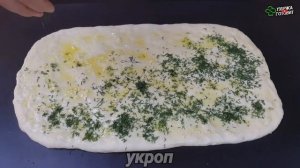 Устоять Точно не Возможно! Это Просто Шедевр ☆ Мягкий Воздушный хлеб с чесноком * УЗБЕЧКА ГОТОВИТ