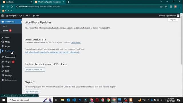 WordPress Dashboard Tutorial - Exploring the WordPress Dashboard | Learn WordPress 2023 | #3