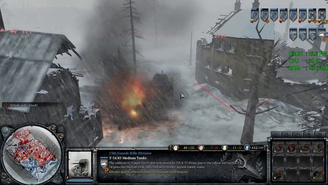 Intel HD Graphics 630 -- Intel Core i3-7100 -- Company of Heroes 2 COH 2 Benchmark смотреть онлайн