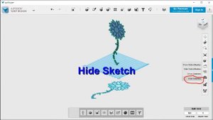 123D Design Import SVG as Sketch