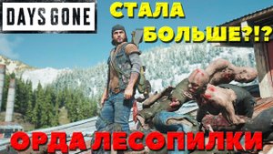 Days Gone(Жизнь после) - Стала больше! Орда у старой Лесопилки!