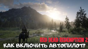 Как в Red Dead Redemption 2 включить автопилот?