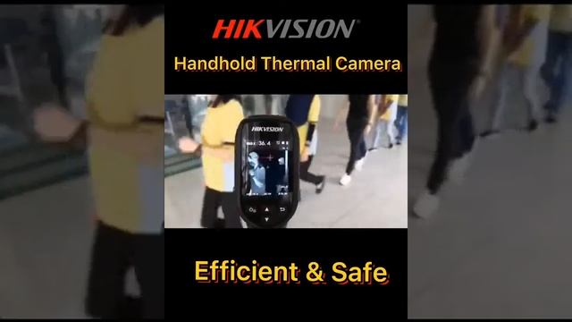 hikvision handheld thermal scanner / fever scanner