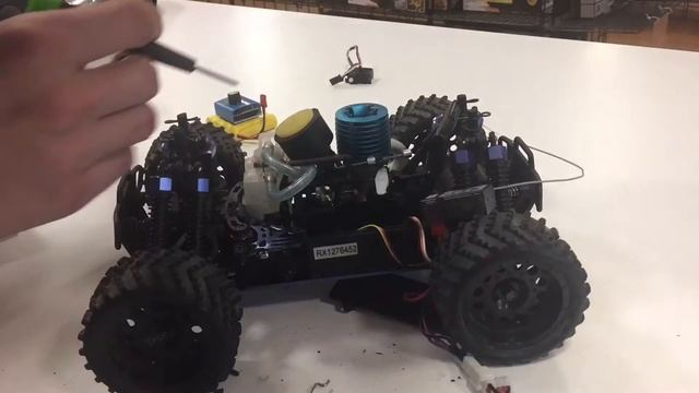 New Truck: HSP/Exceed RC ThunderFire 1/16 | Mini Nitro RC смотреть онлайн