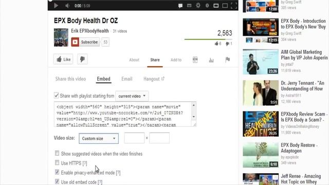 How to Embed Youtube videos on Wordpress or Website 2013 смотреть онлайн