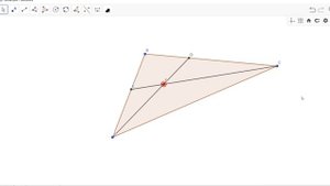 Как построить вписанную в треугольник окружность с помощью программы ГЕОГЕБРА