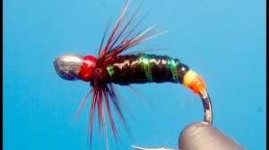 Мушка ацетатная Гробовщик (Holey Head Undertaker Acetat Nymph).