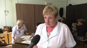 Луганские педиатры проводят профилактический осмотр детей из Северодонецка