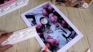 5 минутта Рамка жасап үйренеміз/Рамка из потолочных плинтусов/Рамка для картины/DIY #DIY#рамка