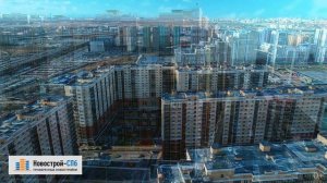 Обзор с воздуха ЖК «Две Столицы» (аэросъемка: январь 2020 г.)