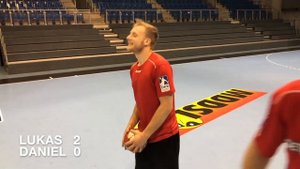 "Wahrheit oder trifft" mit Lukas Mertens und Daniel Pettersson