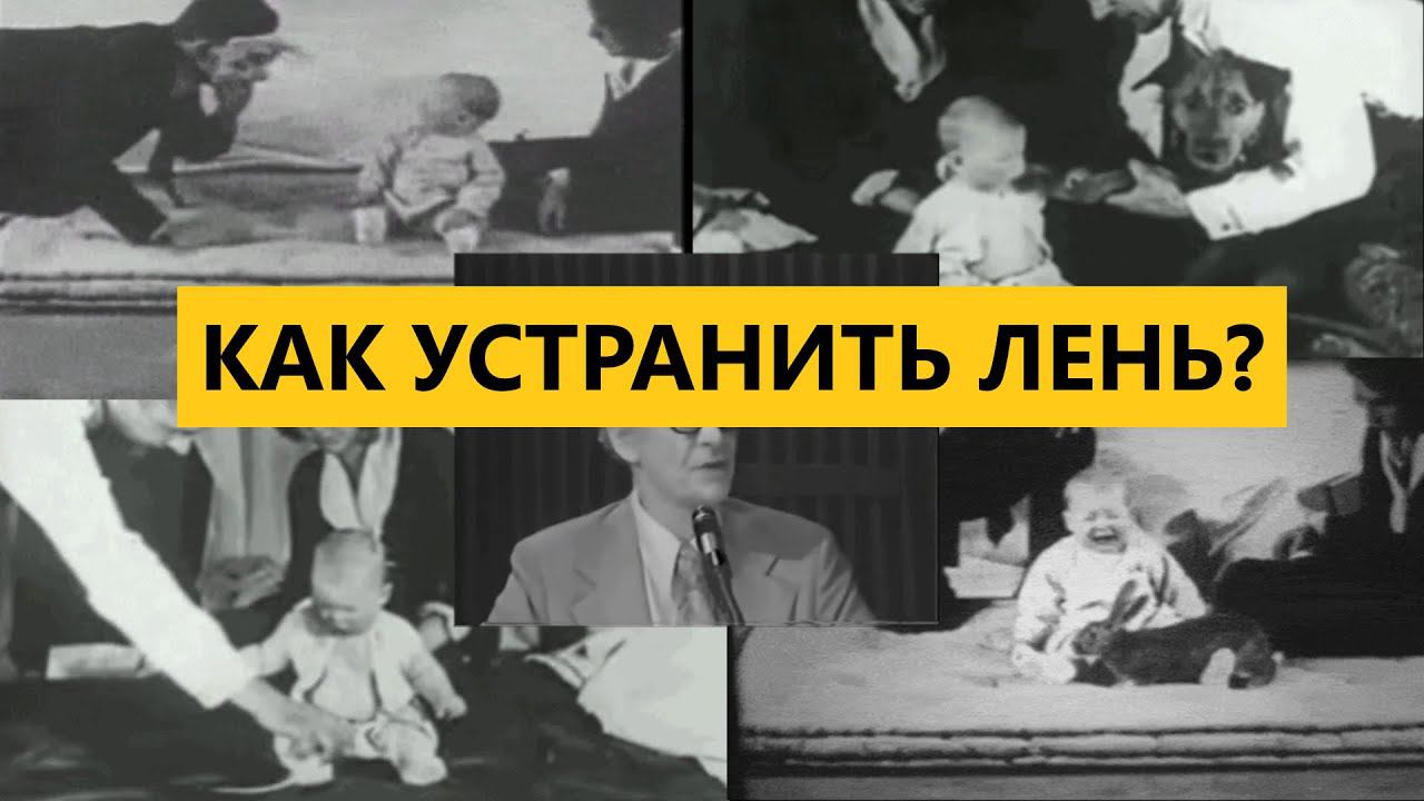 Амбассадор Бихевиоризма #1 - Лень. Как устранить лень.