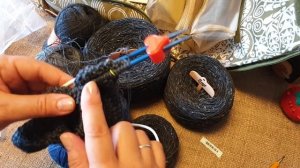 Твидовый палантини & Ко/дорожные проекты/вязание спицами