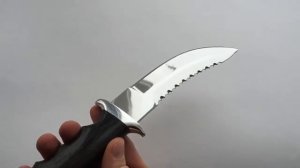 Нож Зубр из стали ХВ6 (Алмазная сталь)