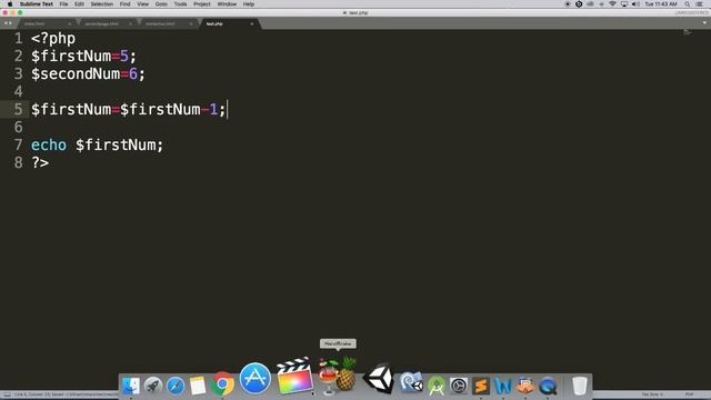 Server Side Scripting in PHP | Tutorial 3 | Arithmetic Operators