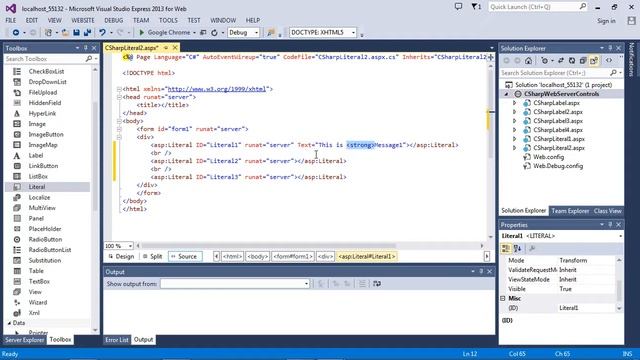 ASP.NET Literal - how to encode HTML content (C#)