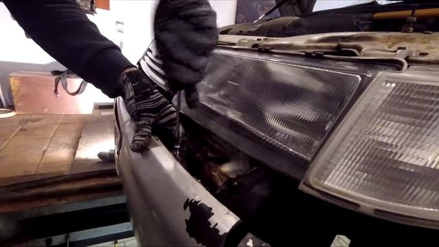 Чиним расколотый бампер СВОИМИ РУКАМИ за 50 РУБЛЕЙ после НЕудачного ДРИФТА смотреть онлайн