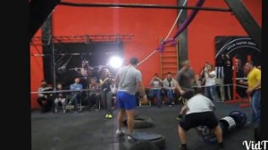 STRONGMAN contest at KLOKOV & BazaTeam. Overhead lifts.Соревнования по стронгу на базе у Клокова.