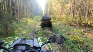 РМ 650-2, по лесу! Часть 2