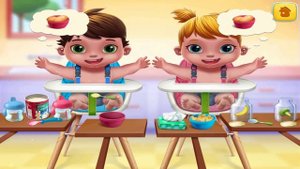 Fun Baby Care Kids Game - Baby Twins Babysitter - Play Dress Up, Care Games For Kids Children