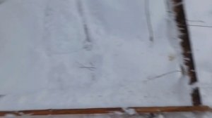 треугольник для уборки снега машиной