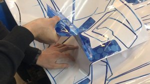 Нанесение защитной пленки на квадроцикл РМ 800 DUO EPS