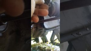 Снимаем рулевую рейку на Оке.