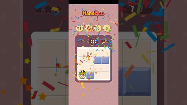 HardBall: Swipe Puzzle Level 221 Gameplay Walkthrough