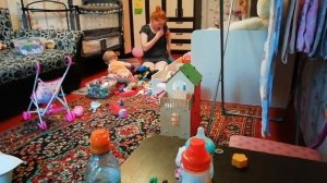 VLOG. Опять ставим Оле укол, я учусь.