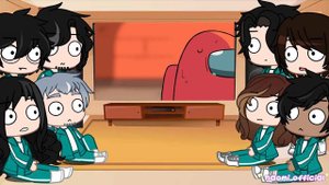 Squid Game React To Squid Game Among Us II Part 2/2 II Naomi Official xD