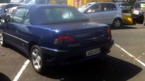 1998 Peugeot 306 N5 Blue 5 Speed Manual Cabriolet
