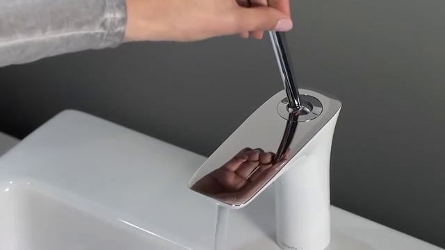 Обзор Смеситель белый HANSGROHE PuraVida смотреть онлайн