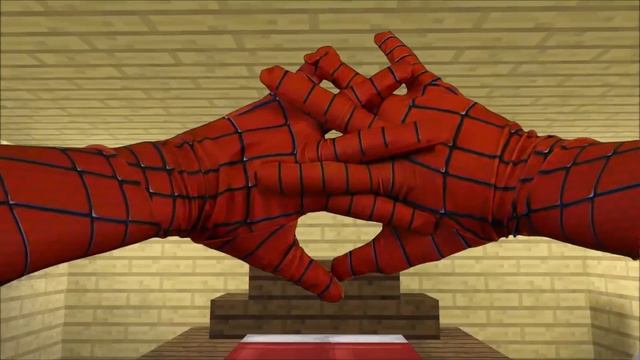 REALISTIC MINECRAFT - SPIDERMAN BECOMES BLACK смотреть онлайн