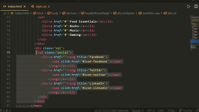 Responsive Mega  Menu and Dorpdown Menu |FREE Code| using HTML, CSS & JavaScript , @EasyTutorial