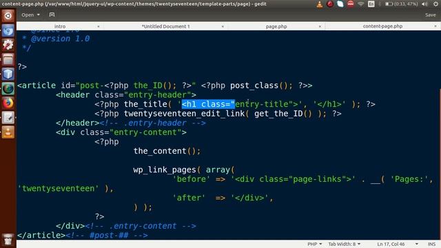 Wordpress Hooks Tutorial for beginners from scratch #15 Filter hook "the_title"