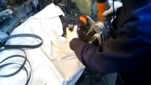 Ленточно шифовальная приставка на УШМ AEG WS 12 125 XE