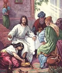 Грешница помазала Иисуса №35