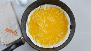 Завтрак с лавашом