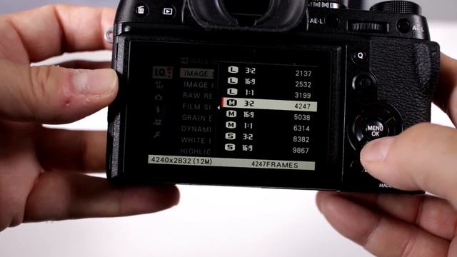 Fujifilm X-T2: How To Set Image Size | Video Tutorial смотреть онлайн