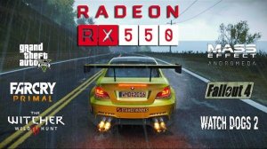 Radeon RX 550 Test in 7 Games (Ryzen 1400)