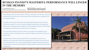 Arcadi Volodos (2000 Miami) Rachmaninov Liszt Moszkowski Horowitz Scriabin Mozart