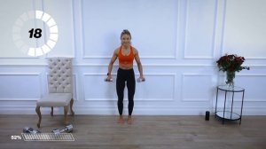 20 Minute Shoulder Workout with Dumbbells | Caroline Girvan