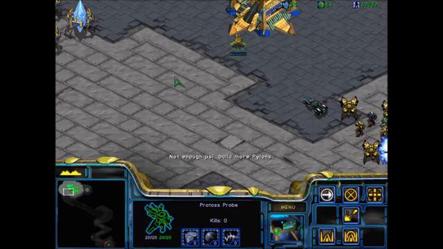 Star Craft. Protoss mission 4: The hunt for Tassadar смотреть онлайн