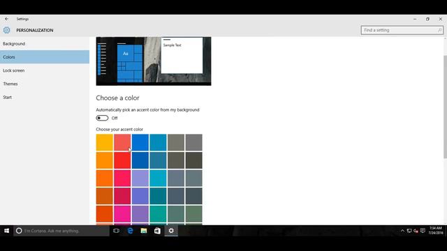 2. Персонализация рабочего стола в Windows 10