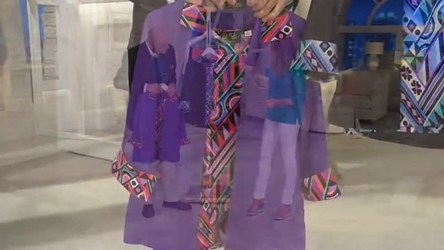 Bob Mackie's Crepe de Chine Solid & Printed Twinset with Courtney Cason смотреть онлайн