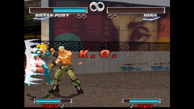 Турнир Mugen Tekken 2 | Браян против Нины смотреть онлайн