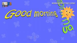 Morning routines song Daily routines song for children elearninacademyk5