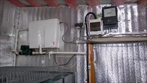 Ниппельное поение кроликов  зимой