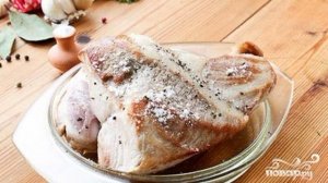 Свинина, запеченная со сметаной